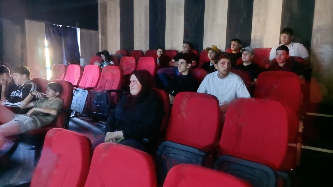 ETKİNLİK HAFTASINDA CEP SİNEMA ETKİNLİĞİ DÜZENLENDİ
